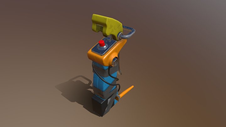 Beachrat Launcher 3D Model
