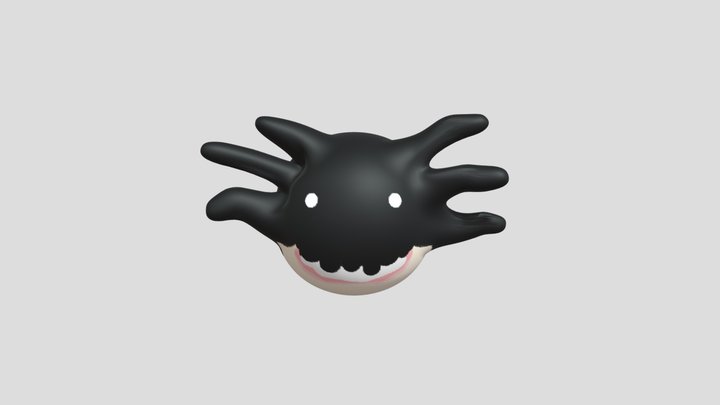 Screech from Doors V2 Shiny 3D Model