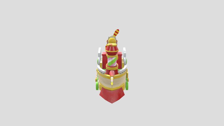 Maplestory Airship 3D Model