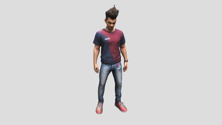 Hey Boy 3D Model