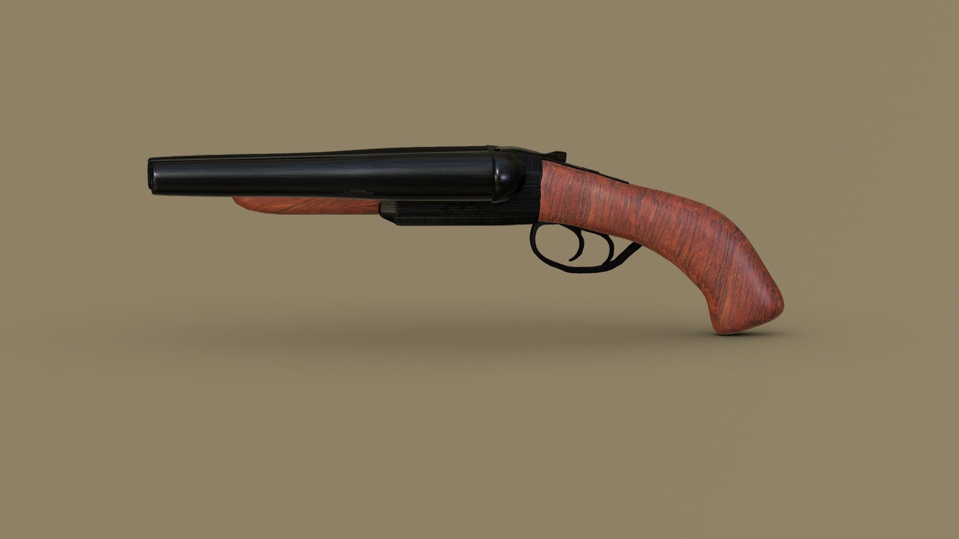 Sawed Off Shotgun Download Free 3d Model By Bumbácbonifác Ondraman43 [a7d93b7] Sketchfab