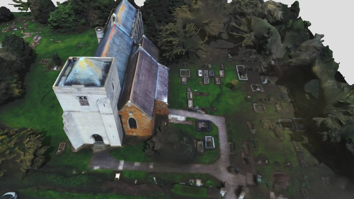 (VR Ready) St Michael Church, Grimsby 3D Model