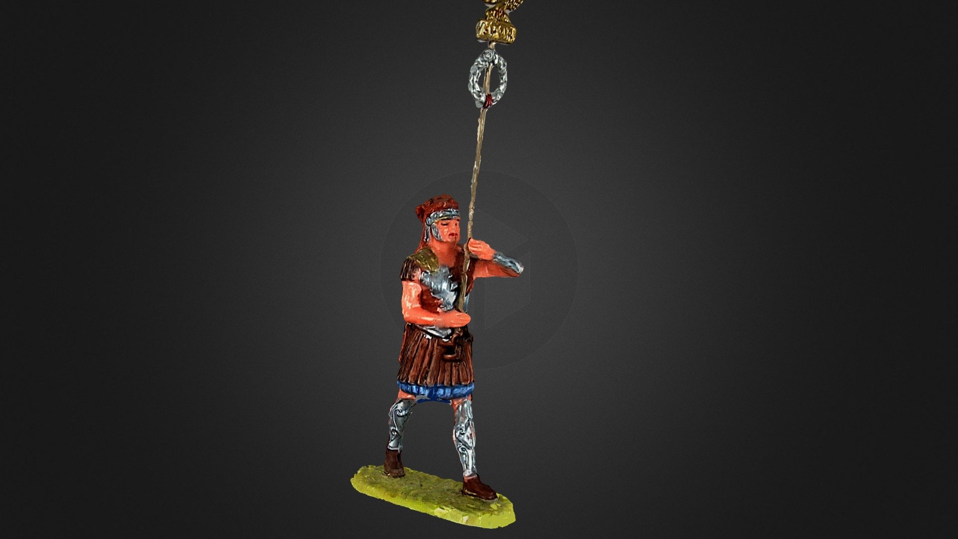 Elastolin Römer bearer of signum — Sketchfab embed 3D viewer