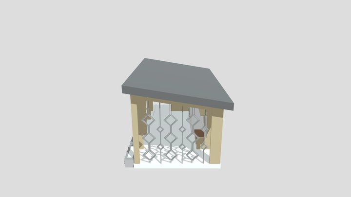bus stop HSA 3D Model