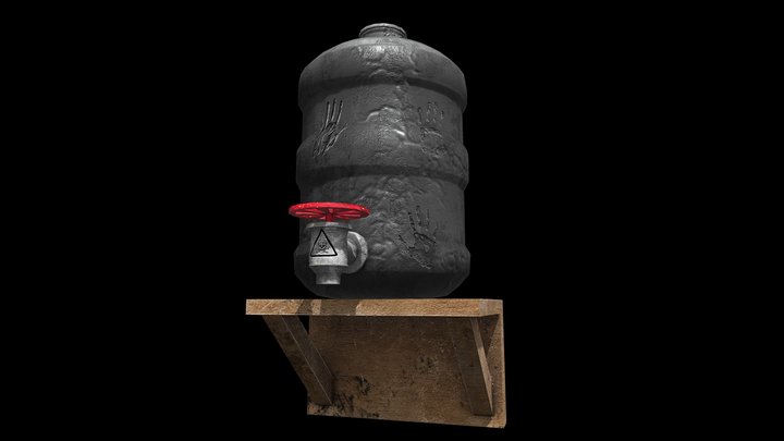 Water jug, practice model - Yadira – Modello 3D gratuito STL