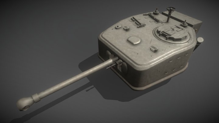 WG Turret 3D Model