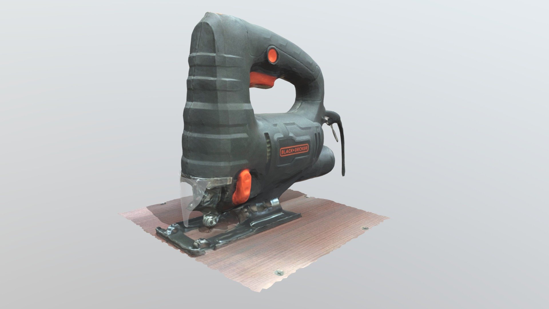 Sierra Caladora 4Amp Black+Decker BDEJS4C — Sketchfab embed 3D viewer