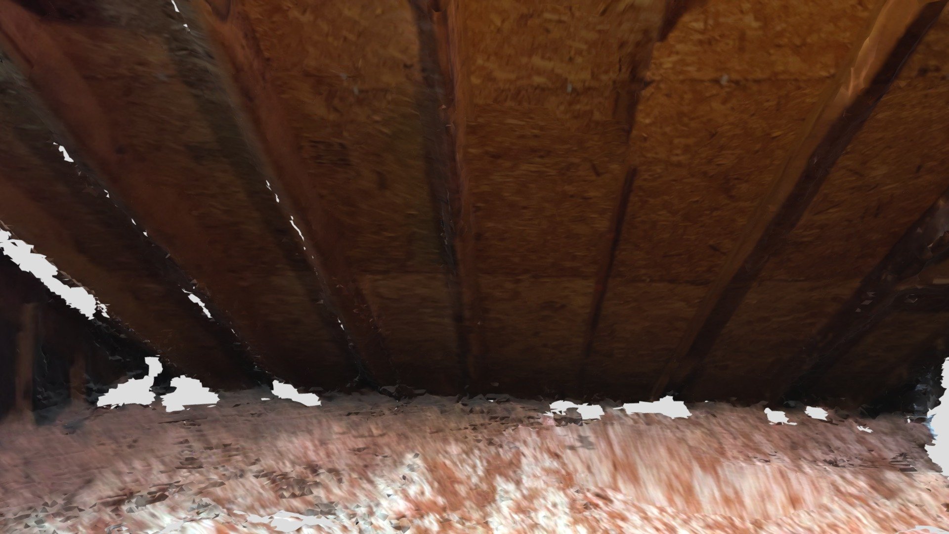 Indoor solar roof scan 4/19/2021 — Sketchfab embed 3D viewer