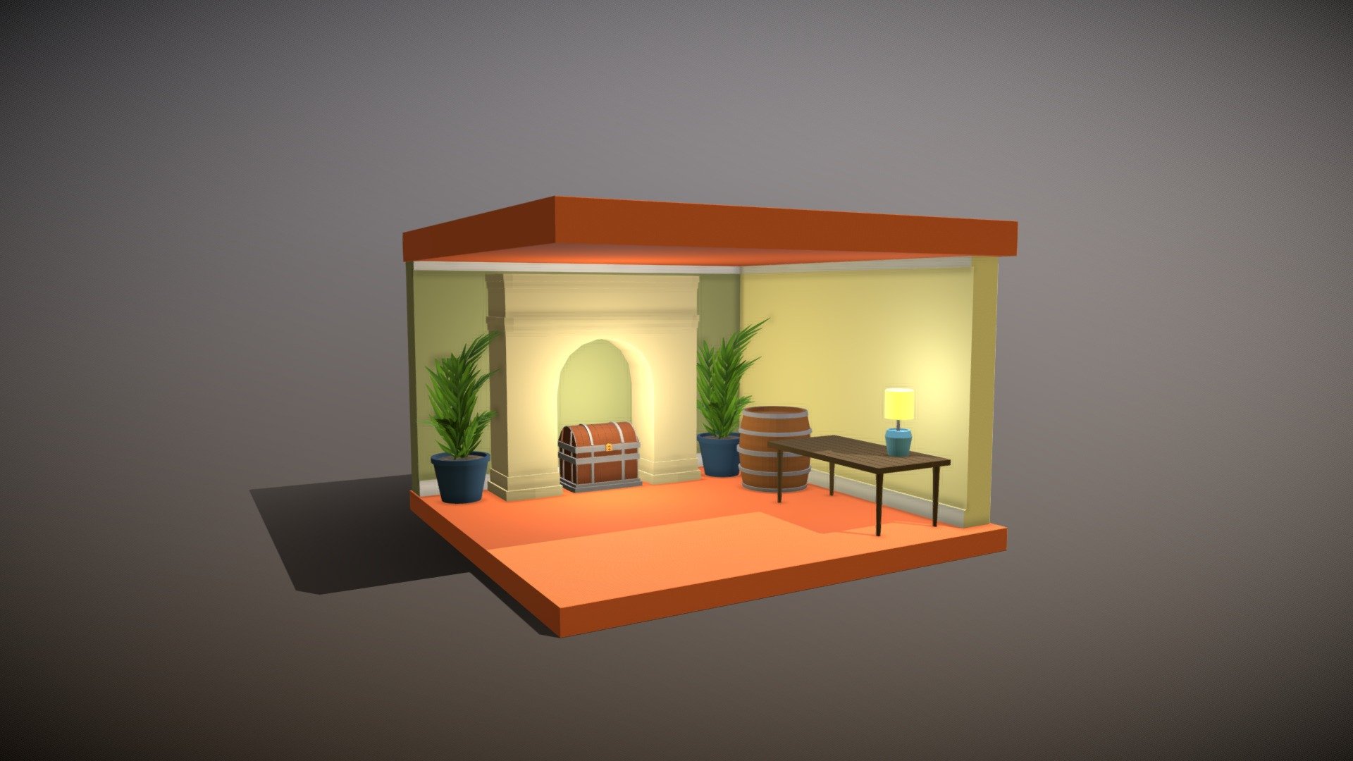 Room 3d Model By Teunvansomeren A7dc340 Sketchfab 6656