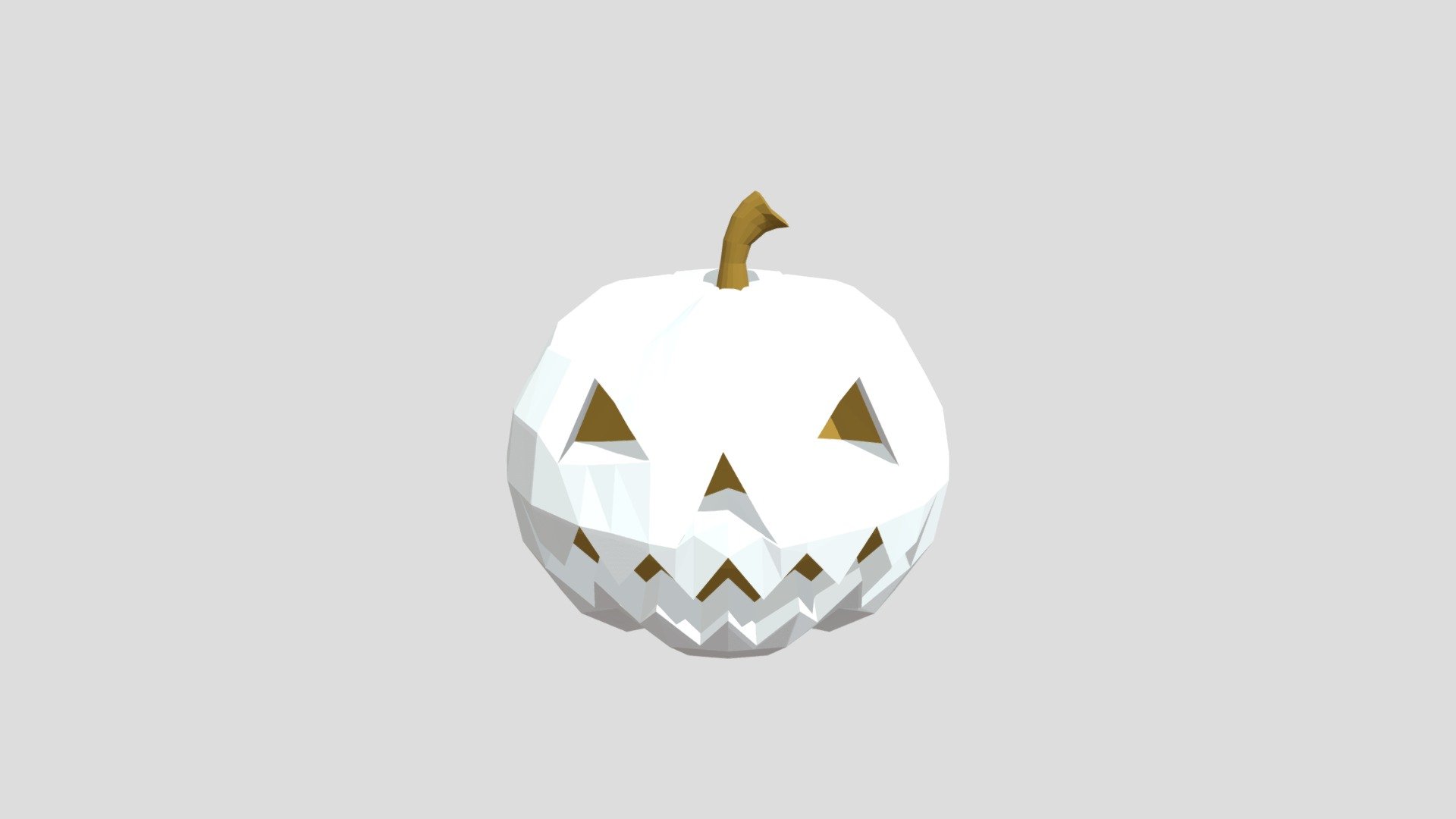 Jack-O-Lantern from Poly by Google