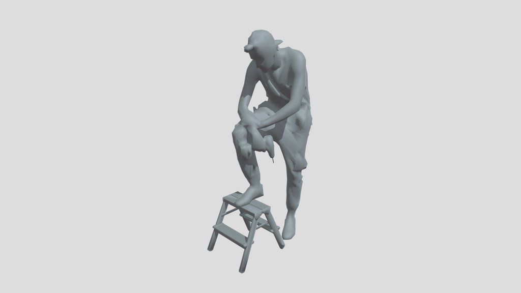 Lowpoly Construction Worker