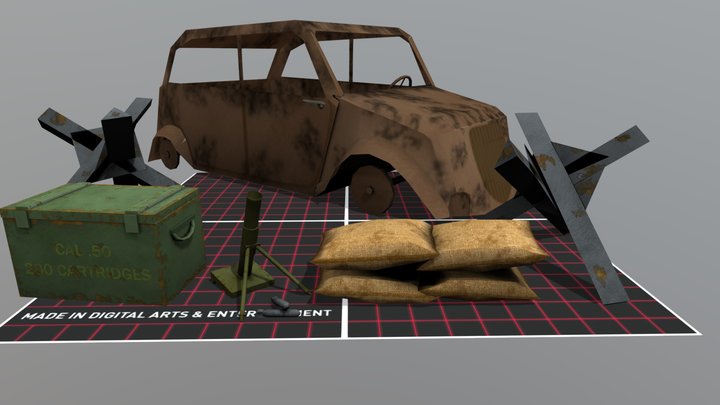 Props_Scene_Noppe_Louis 3D Model