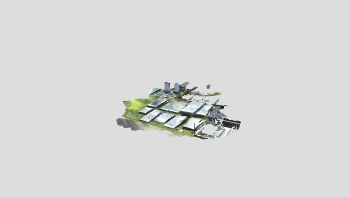 Begraafplaats 3D Model