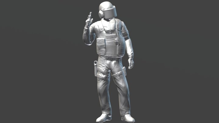 Soldier 3D Model