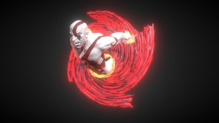 Kratos 3D Model