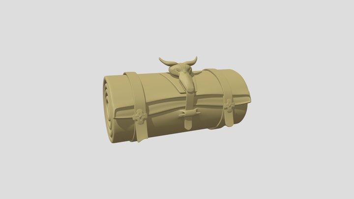 Asset: Bedroll 3D Model