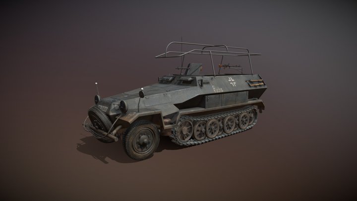 Sdkfz-251 3D models - Sketchfab