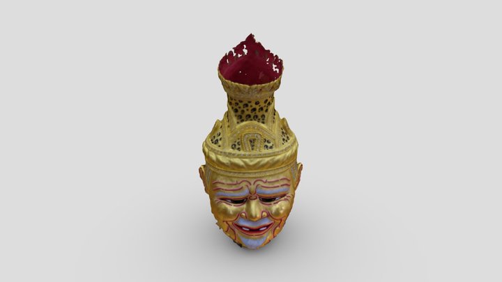 หัวโขน-พระนารถฤษี 3D Model