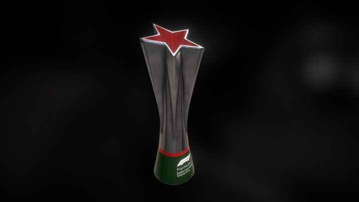 F1 Trophy - Heineken Fomula 1 Sponsor 3D Model