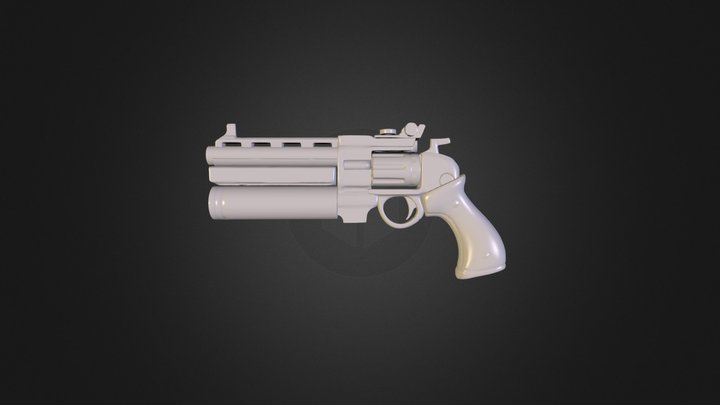 Gun Zsketch WIP 3D Model
