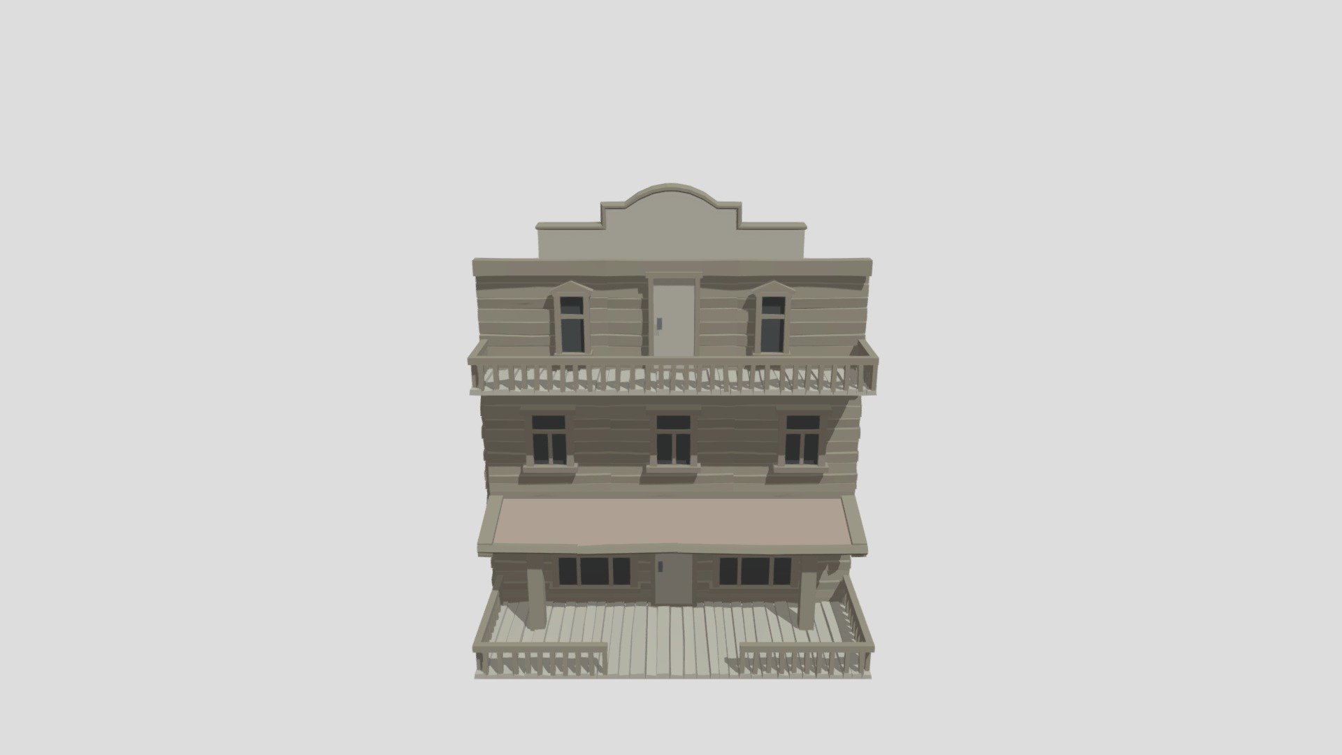 Maxwell Wild West Sheriff Office - 3D model by mjohnson9 [a7dfc23 ...