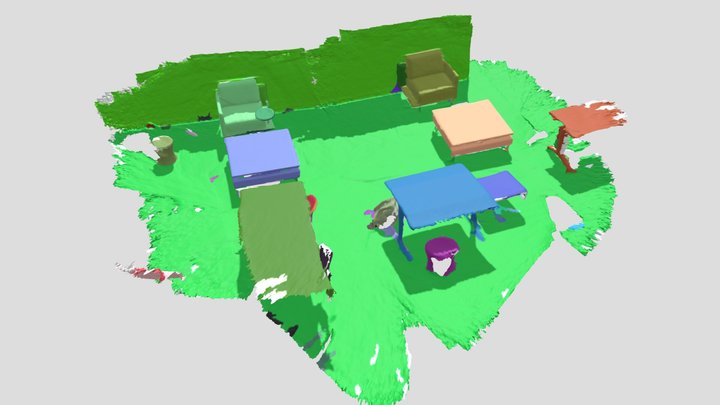 ScanNet 0187_00 3D Model