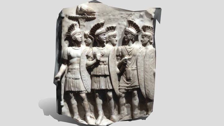 Praetorians Relief 3D Model