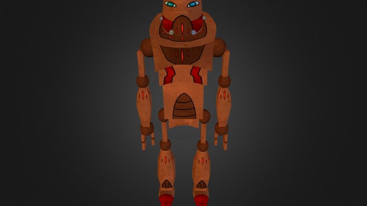 Copper Model 3D Model