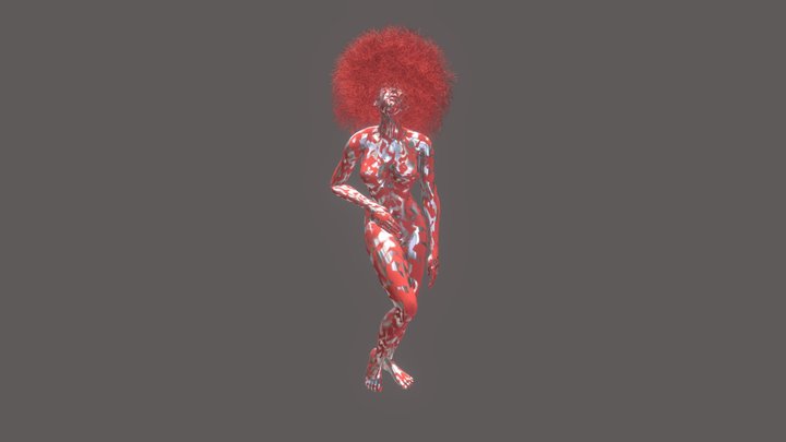 Afro Punk - 3d Model 3D Model