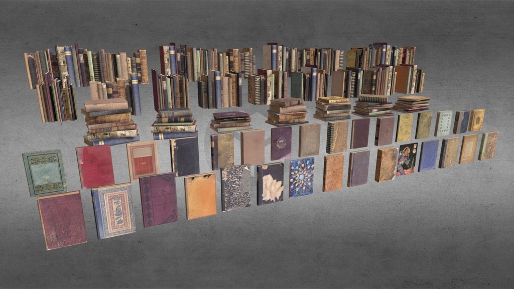 Antique Book Set