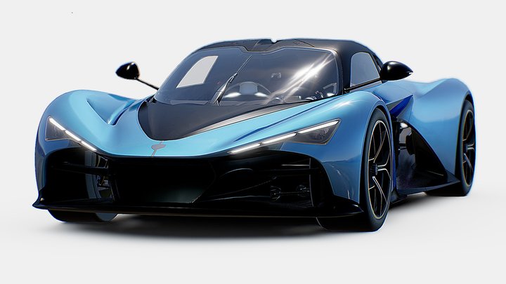 Zenvo Aurora Tur | www.vecarz.com – Modelo 3D gratuito STL