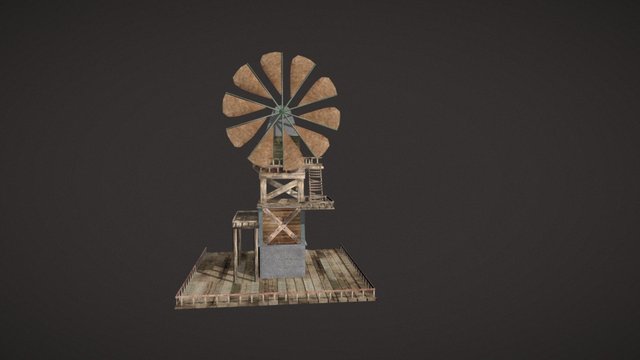 Wind 3D Model