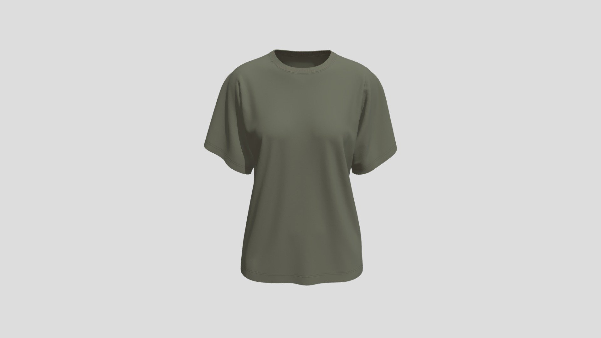 Dolman T- Shirt — Sketchfab embed 3D viewer