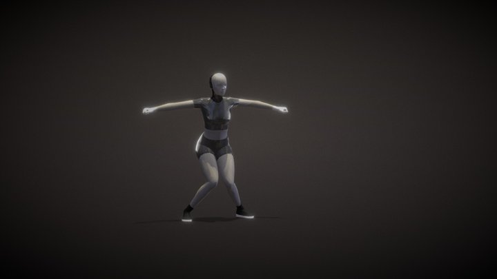 A&M: Butterfly (97 bpm) - dance animation 3D Model