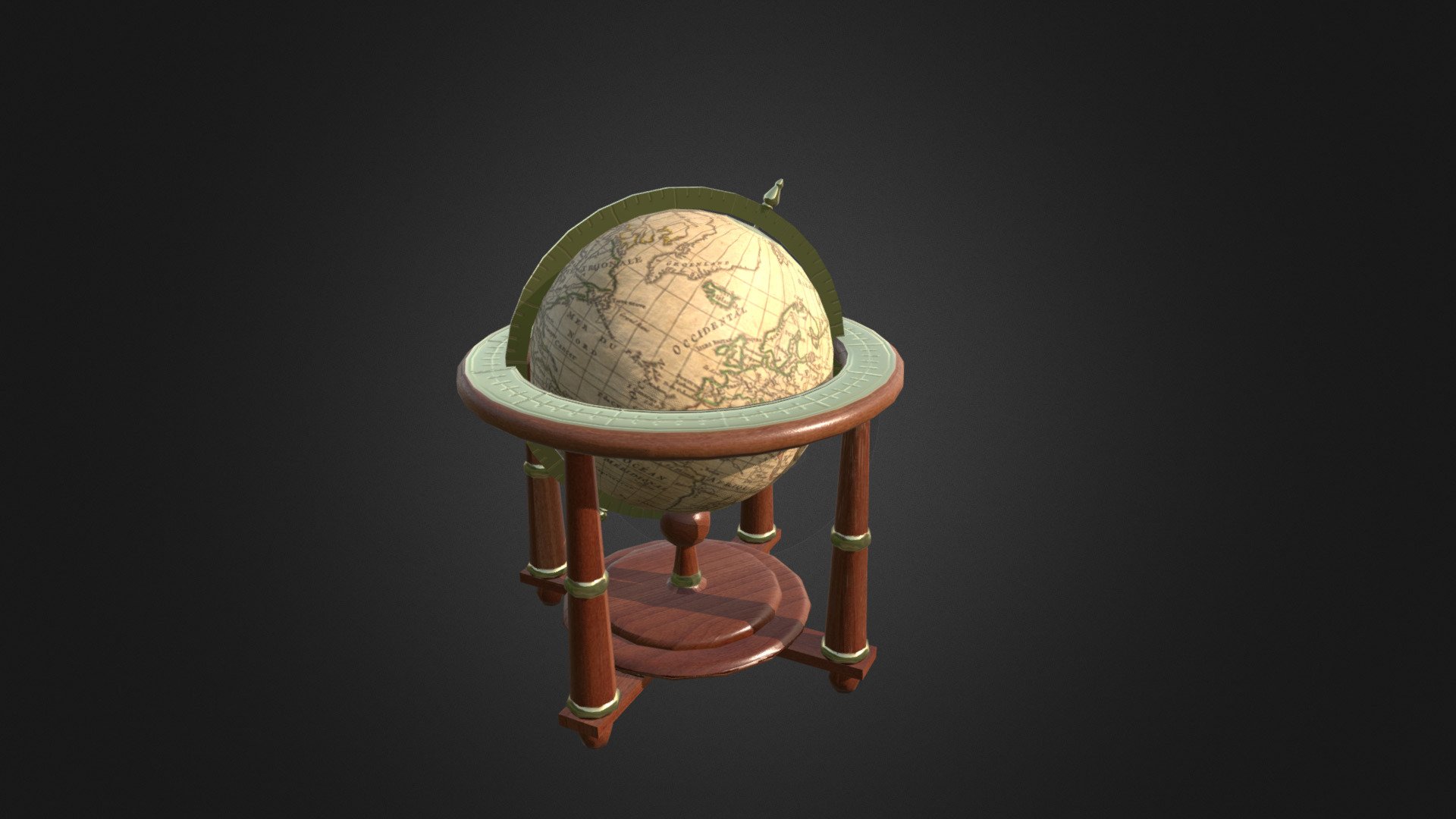 Antique Globe