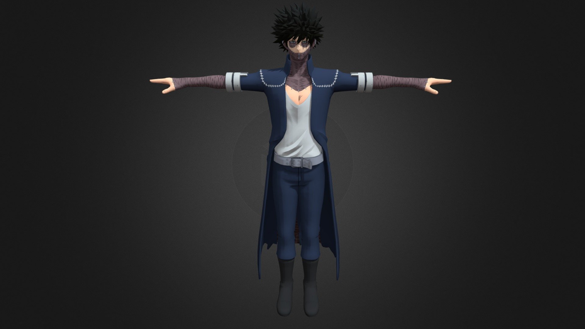 Dabi - My Hero Ultra Rumble - Download Free 3D model by Ye ye 2 (@Ye_AI ...