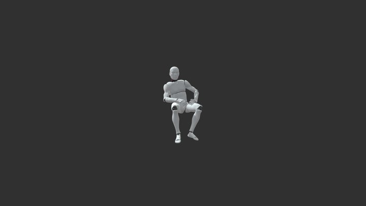 Resents_sitting_down 3D Model