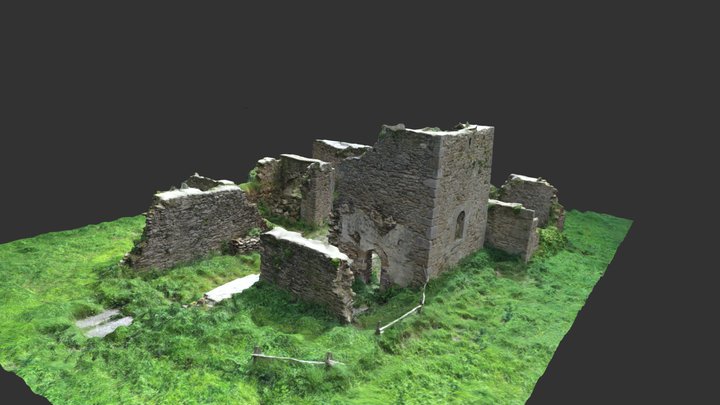 Eglise Saint-Jean-des-Marais - Bretagne - FRANCE 3D Model