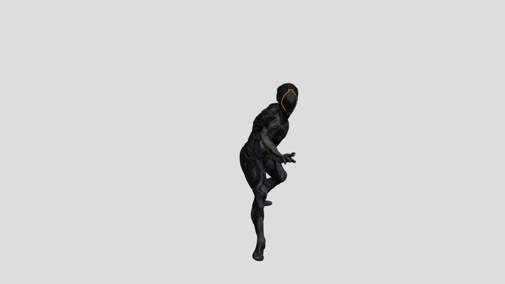 Ninja Hero or villain in combat 3D Model