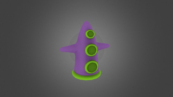 Tentacle_Test002 3D Model