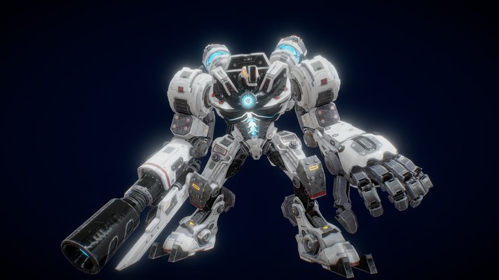 Robot Titan 3D Model