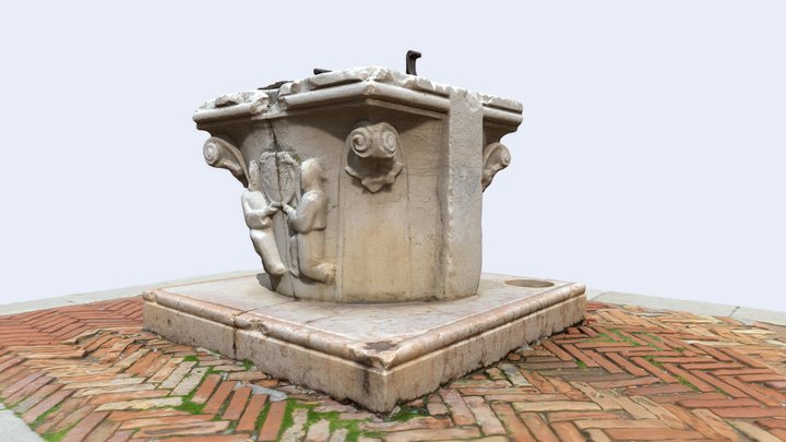 Pozzo a Venezia - Venice well 3D Model