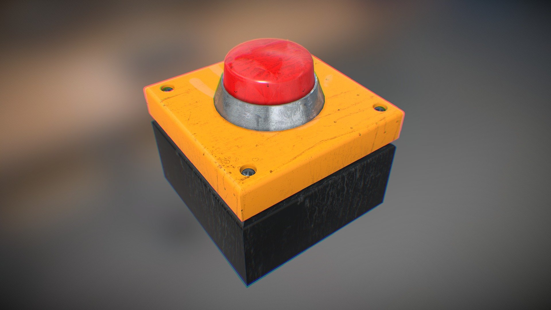 Industrial Button - Download Free 3D model by Zeppelin (@zeppelingames ...