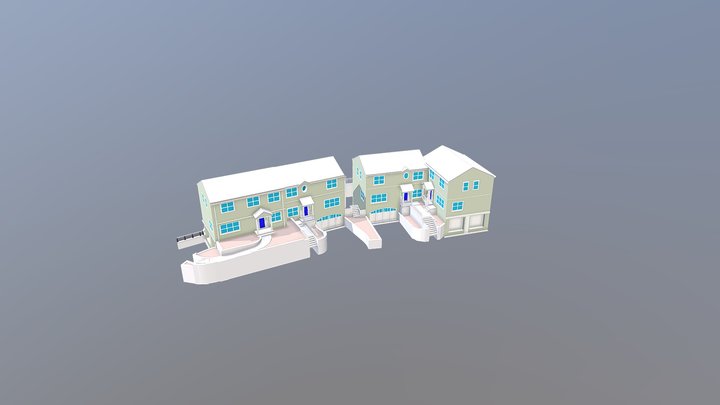 Condominium Model 3D Model