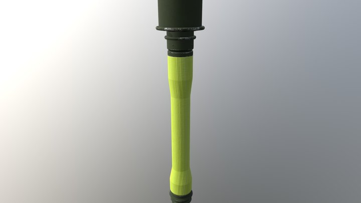 Stick Grenade 3D Model
