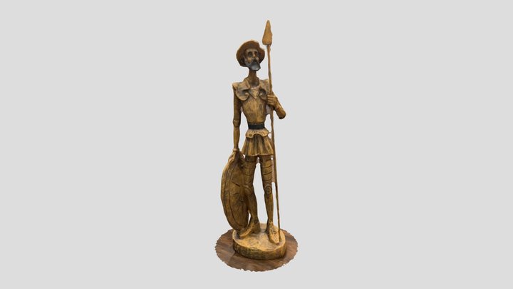 Don Quijote 3D Model