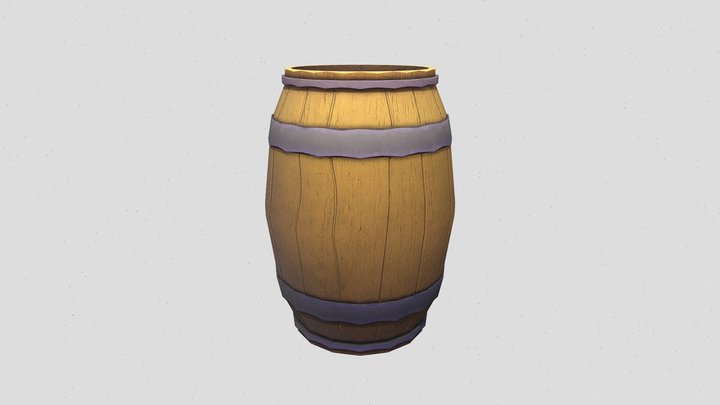 Barrel 3D Model