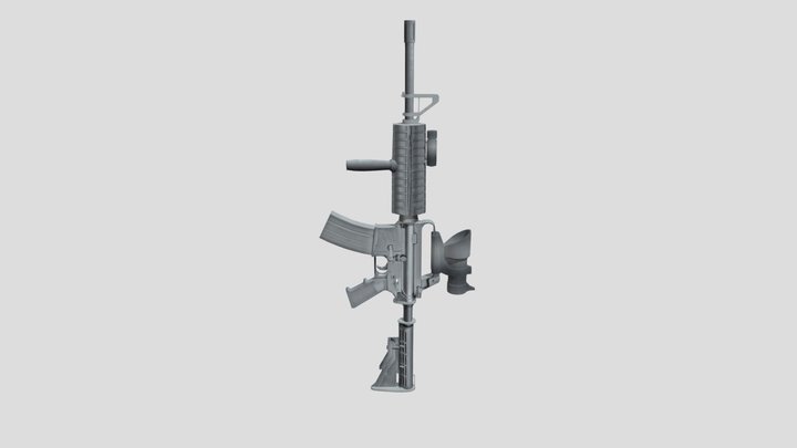 retexture rifle 3D Model