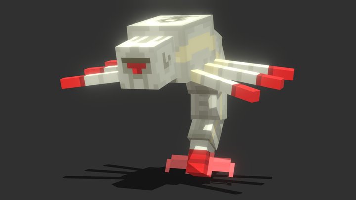 Make a minecraft small animal mob model by Modderg