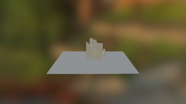 Scene Greybox Export 3D Model